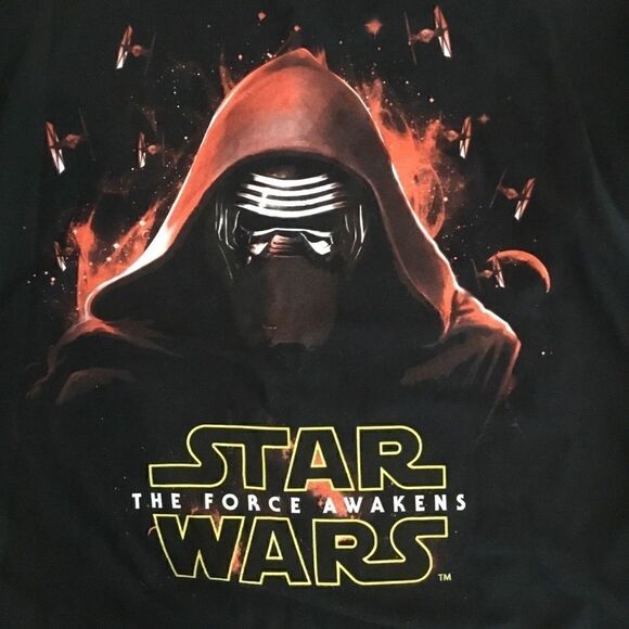 Star Wars Black T-Shirt, Men’s LG - Picture 3 of 5